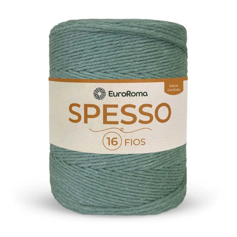 Barbante Euroroma Spesso 4/16 1kg C/381m Esmeralda