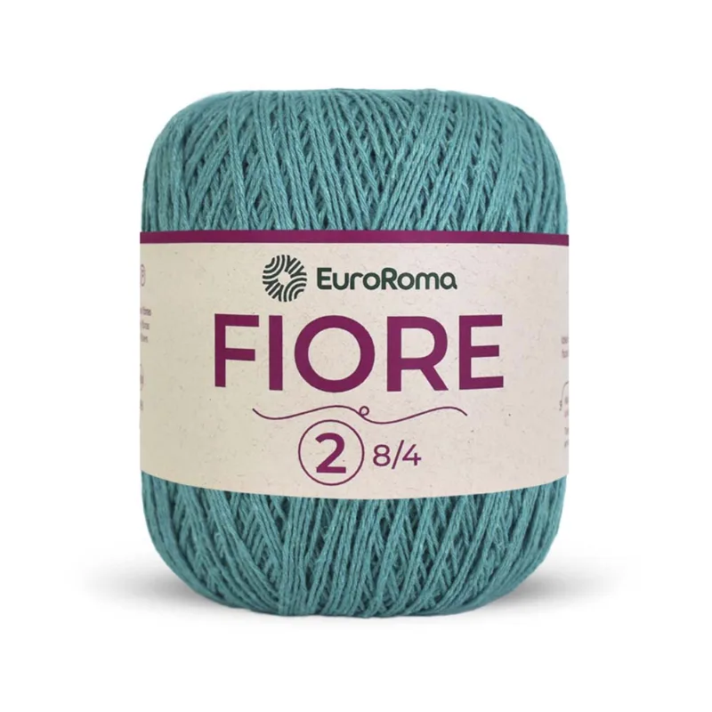 Linha Euroroma Fiore 8/4 150 G C/500m Verde Agua Escuro