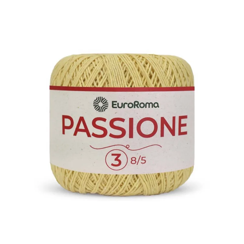 Linha Euroroma Passione 8/5 150g C/400m Amarelo Bebe