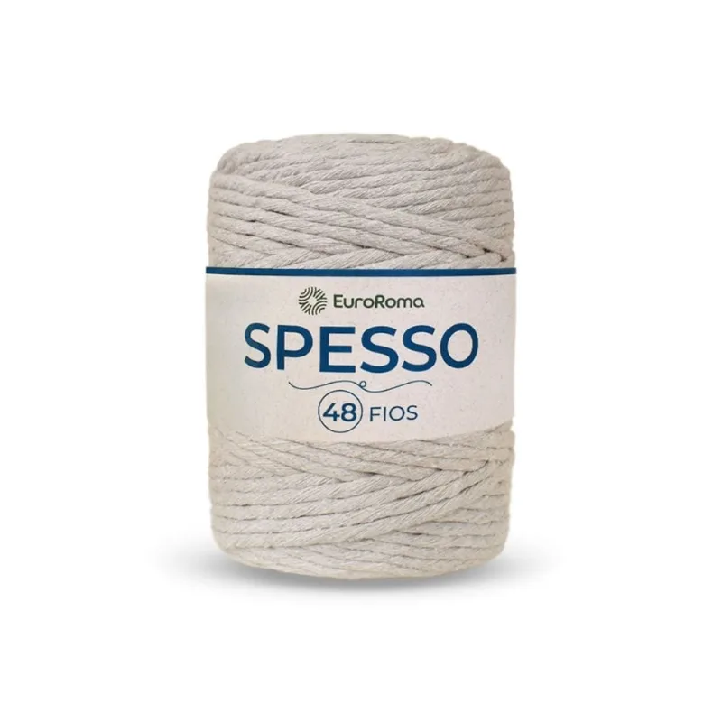 Barbante Euroroma Spesso 1430/1110 4/48 1kg 127m Caqui