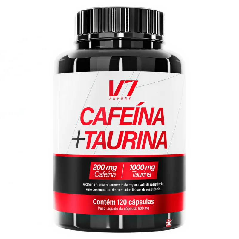 CAFEINA + TAURINA MOVE FASTER ENERGÉTICO EM 120 CÁPSULAS - VIDEIRA 7
