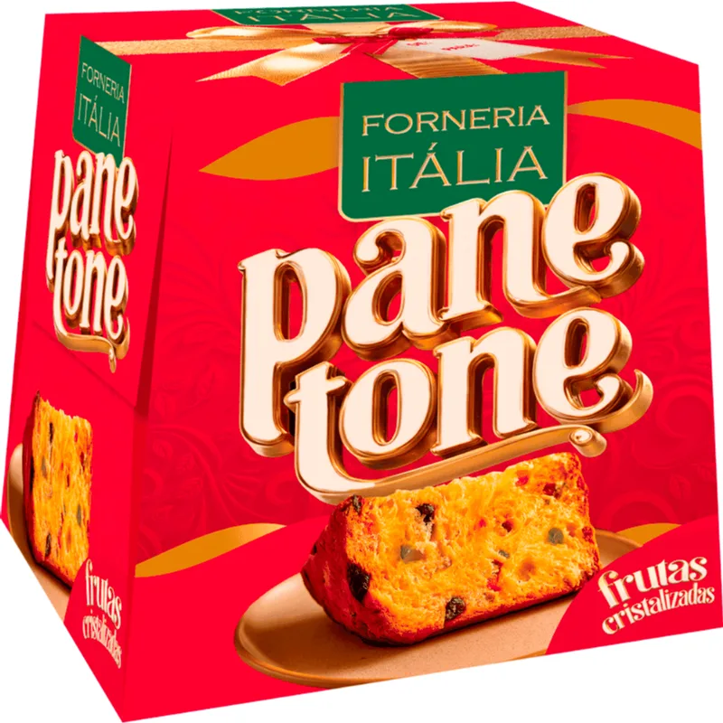 Panettone Forneria Itália Frutas 300g