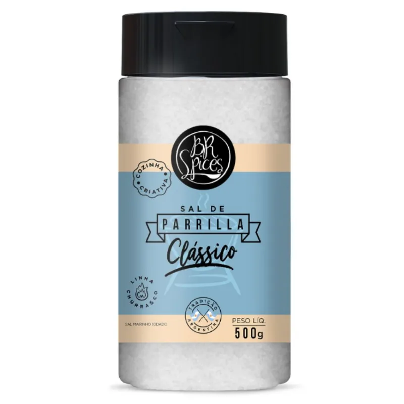 Sal de Parrilla Clássico BR Spices 500g