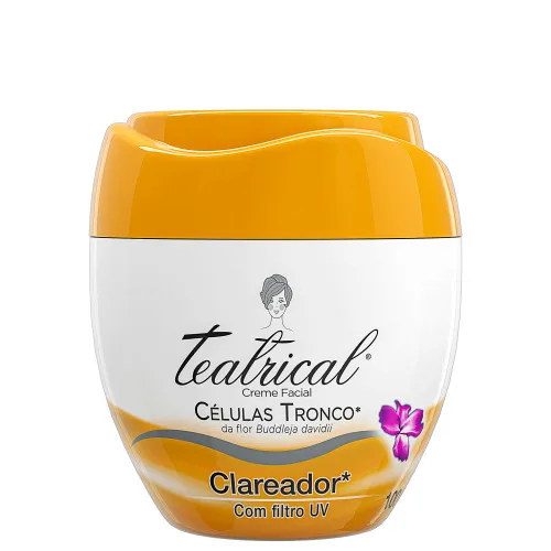 CREME FACIAL CLAREADOR TEATRICAL CÉLULAS-TRONCO 100G - Teatrical - Creme Corporal