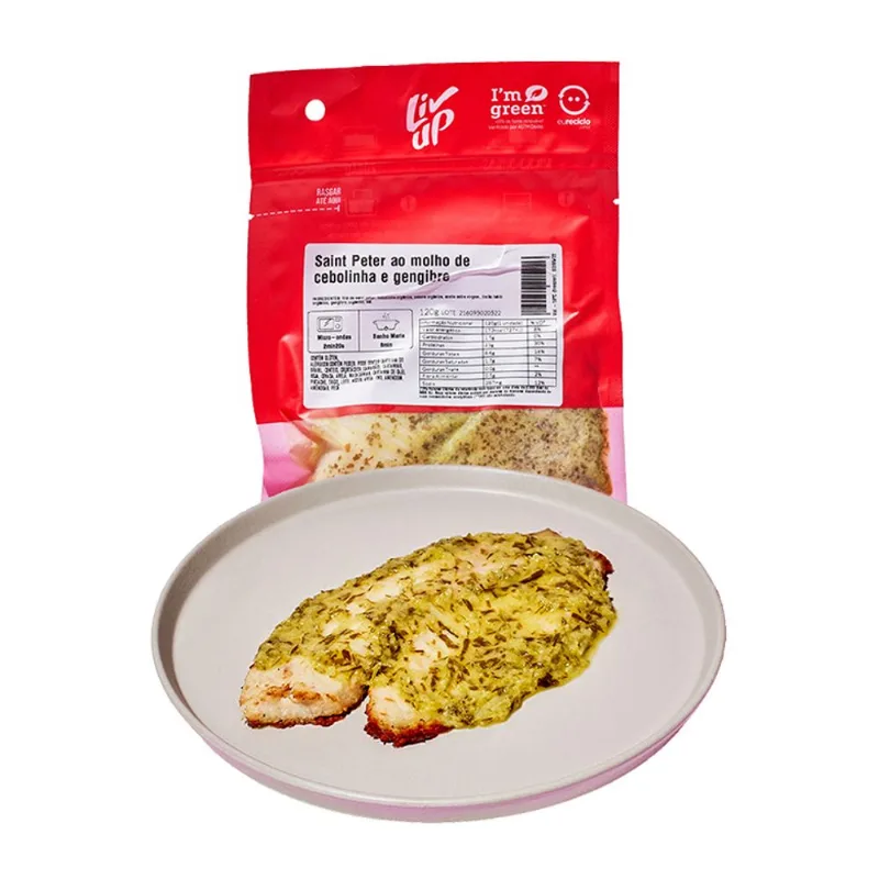 Saint Peter Liv Up ao Molho Cebolinha e Gengibre 120g