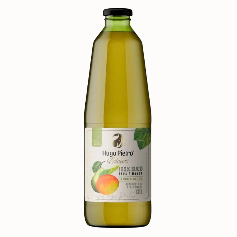 Suco Tradicional Pera e Manga Hugo Pietro 1,35L - Hugo Pietro - Bebidas