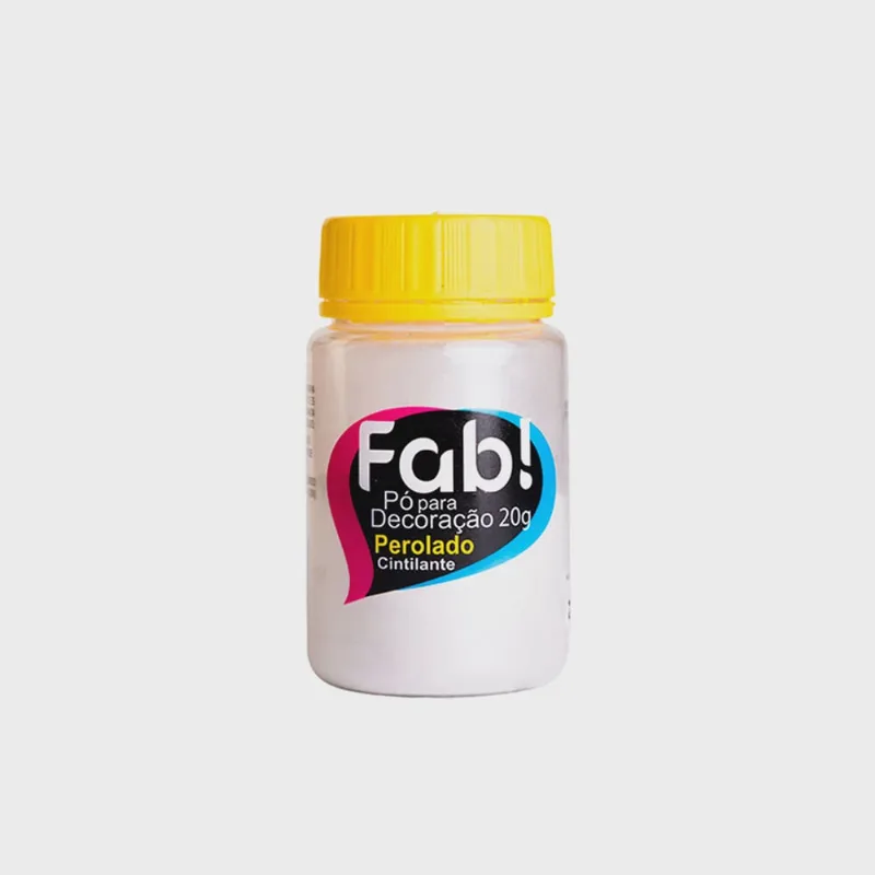 Pó Para Decoração Fab 20g Perolado