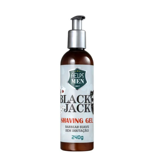 Gel Barbear Felps Men 240g Black Jack Shaving - FELPS