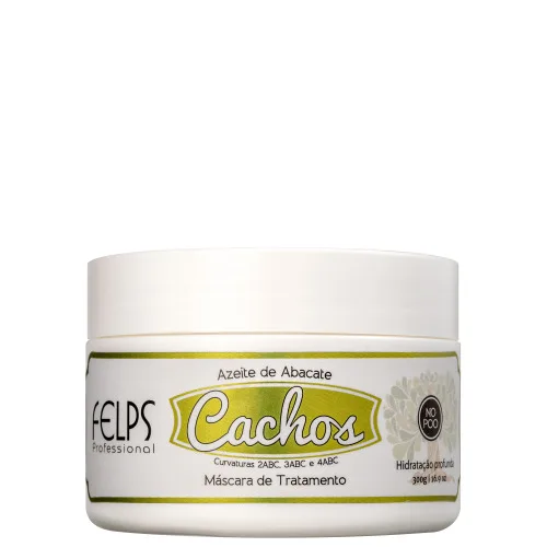 Mascara Felps 300g Abacate - FELPS - Higiene E Beleza