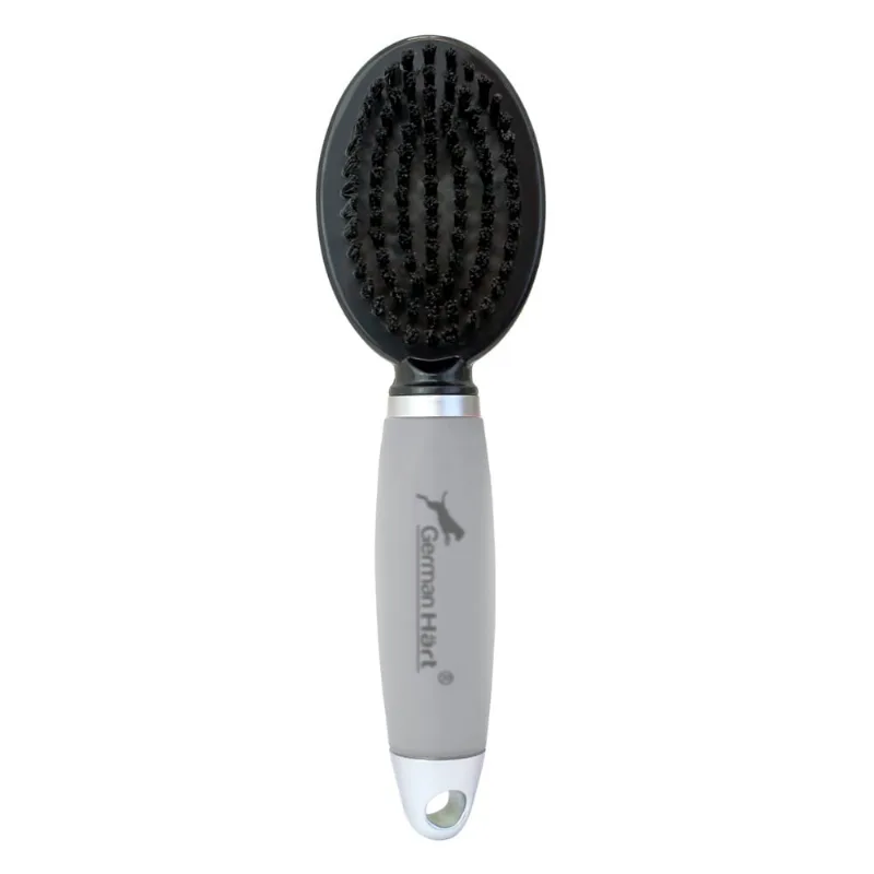 Escova Dupla M Cabo em Gel GermanHart Cinza - P5304 Cinza - P5304