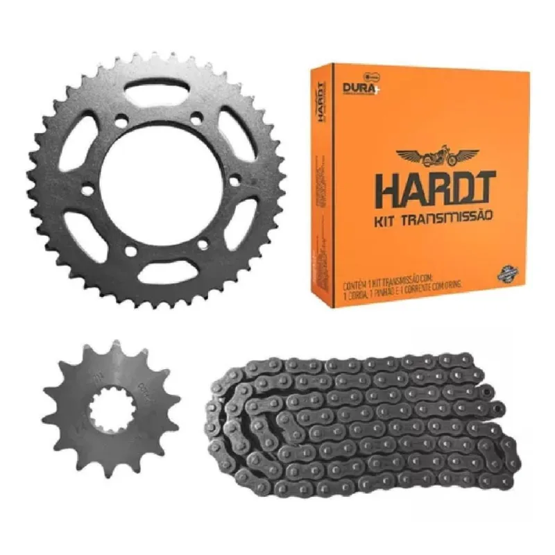Kit Relação Transmissão Com Retentor Yamaha Hardt Factor 150 - Não Disponível - Automotivo