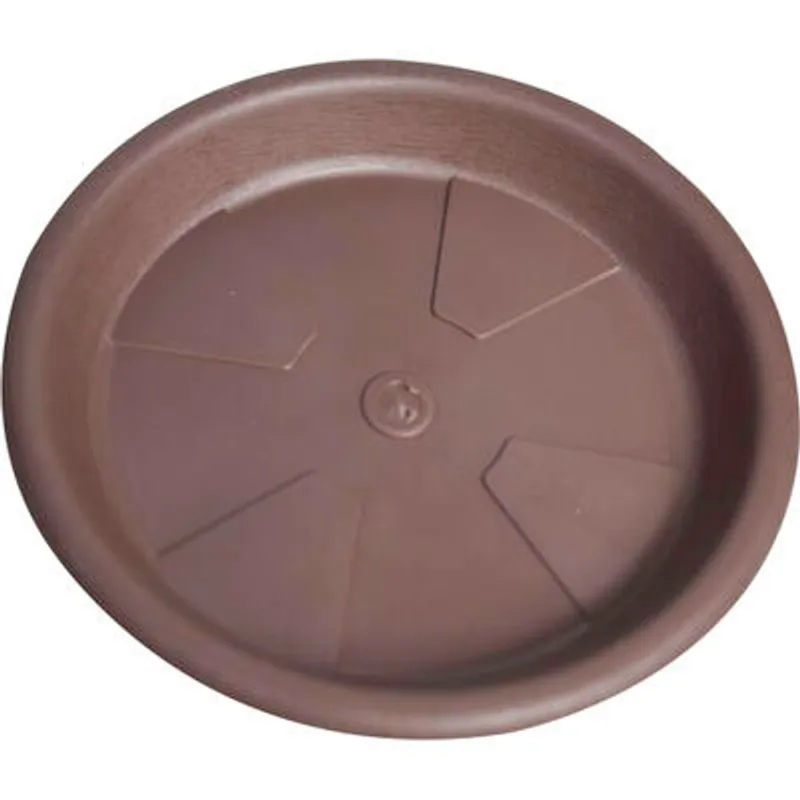 Prato para Vaso FG 16x2,0cm Tabaco un