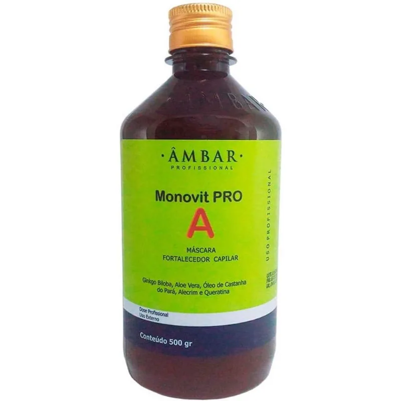 ÂMbar Fortalecedor Monovit Pro A - MÁScara 500ml