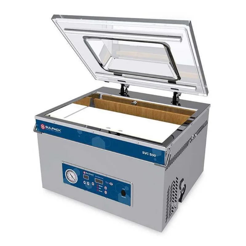 Seladora Embaladora a Vácuo Duplo Barramento SVC500 db 220V - Sulpack