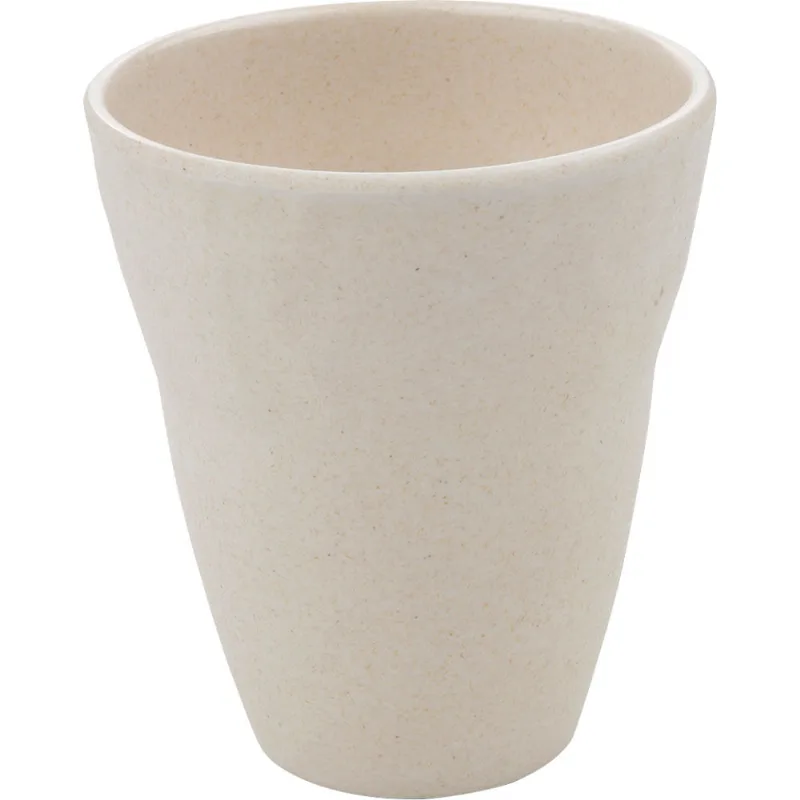 Copo 250ml Fibra de Bambu Anji Pedra Bege
