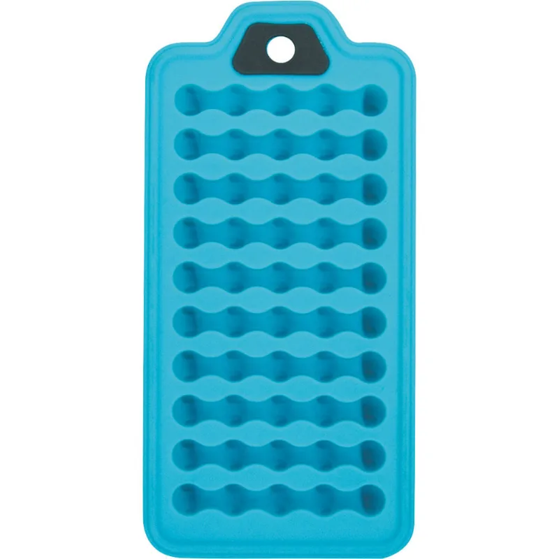 Forma de Gelo Silicone Palitos Bolas Cazza Azul