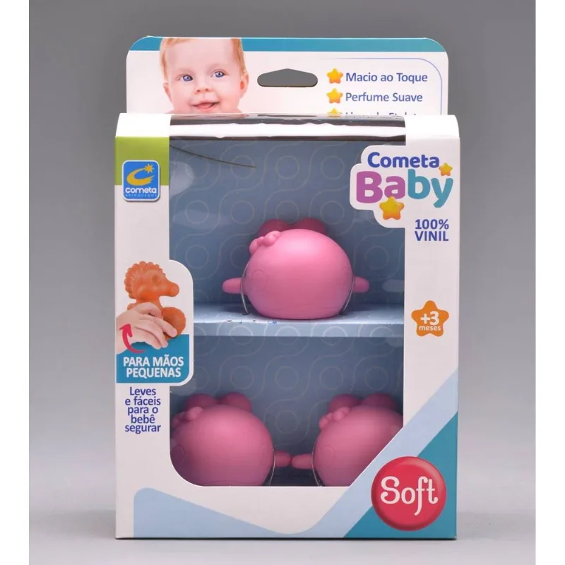 Brinquedo para Banho Soft Baleia 415