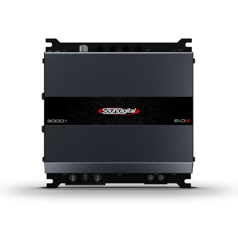 Módulo Soundigital 3000.1 Evo6 4 Ohms Amplificador De Som Automotivo 3000w Rms 1 Canal 4 Ohms Sd3000.1 3000.1-4