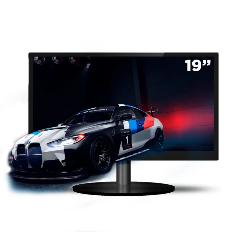 Monitor PCTop LED 19 HD HDMI VGA 60Hz 5ms Preto MLP190HDMI 1795