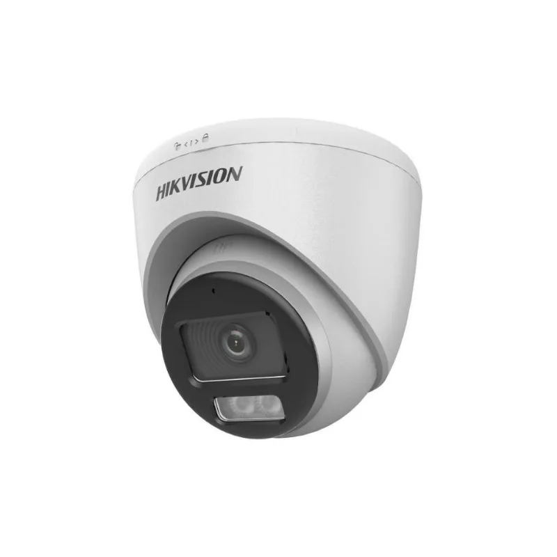 Câmera De Segurança Hikvision Dome TVI 2MP Colorvu DS-2CE72DF0T-LFS (MP)