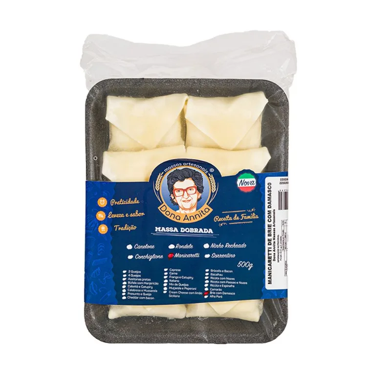 Manicaretti Dona Annita Brie com Damasco 500g