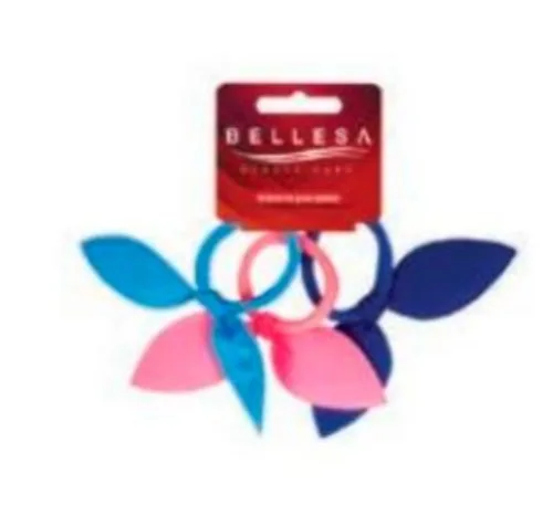 Elastico Bellesa Meia Colorido C/4 - Higiene E Beleza