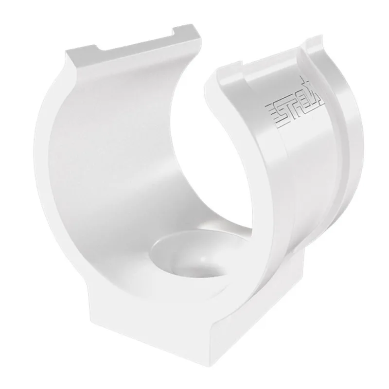 Abraçadeira de Pvc Impacto para Tubo 1-2 2021 Branco para Encaixe Vertical e Horizontal Estrela