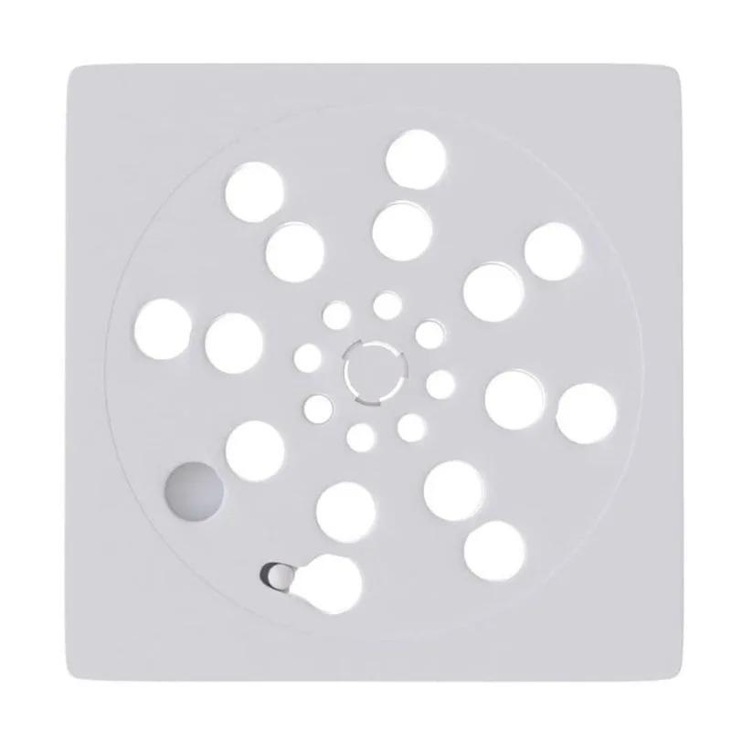 Grelha Quadrada Abre e Fecha PVC Branco para Ralo Estrela Grelha Quadrada Abre e Fecha PVC Branca 15cm DN150 Estrela