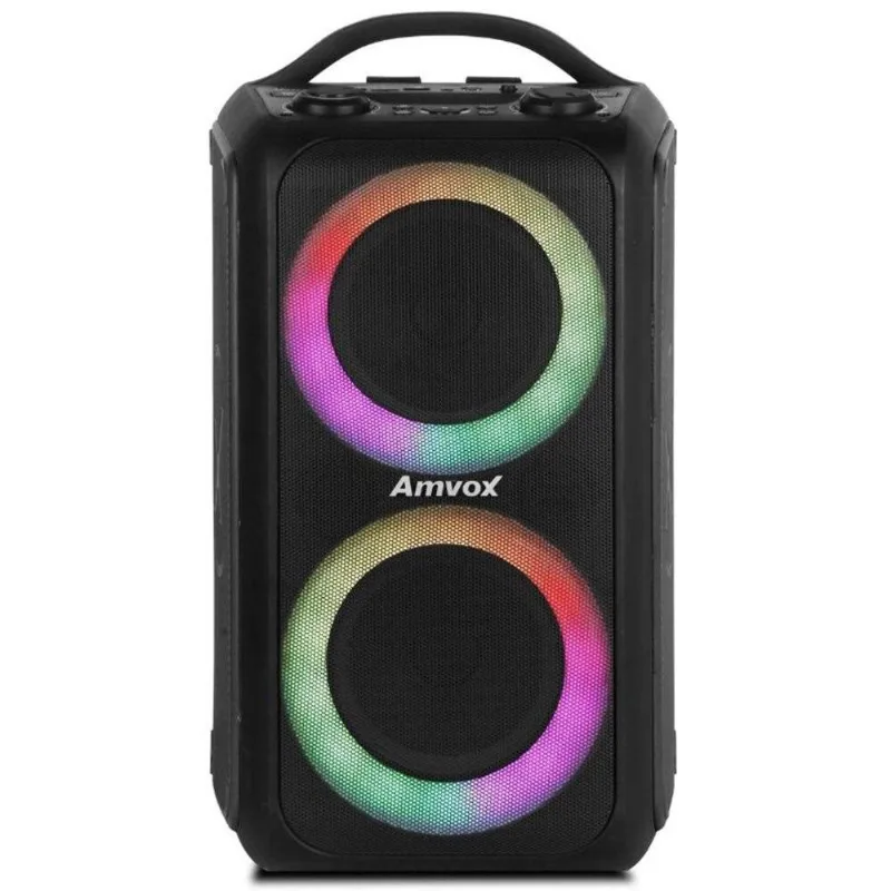 Caixa De Som Amplificada Amvox Bluetooth Aca 600 Bagvox, 600 Watts