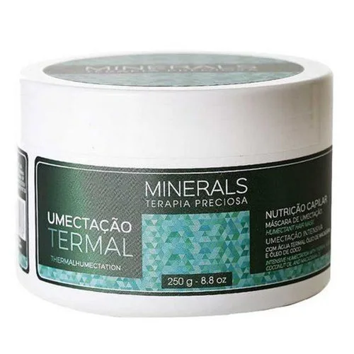 Mascara Minerals Umectacao Termal 250g - Higiene E Beleza