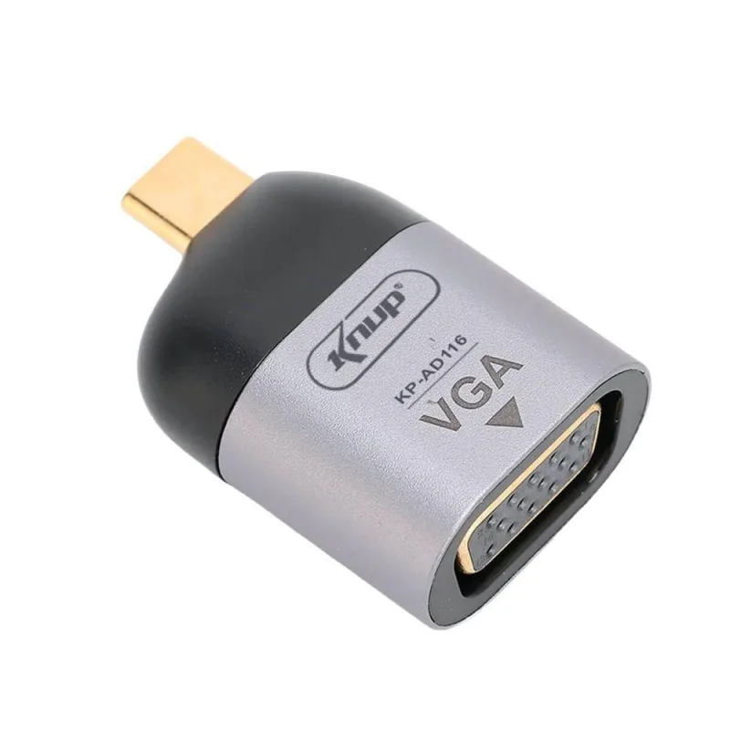 Conversor Tipo C Vga P-celulares Tablets Macbooks Notebooks - OUTRAS - Informática