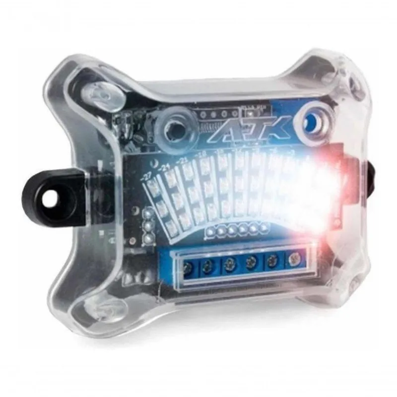 Medidor De Audio Som Ritmico Ajk Leds Colorido Vu Mini 2019 Ajk Mini