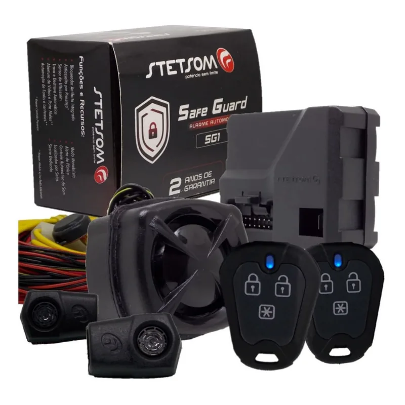 Alarme Carro Bloqueador Universal Sg1 Stetsom Barato Top