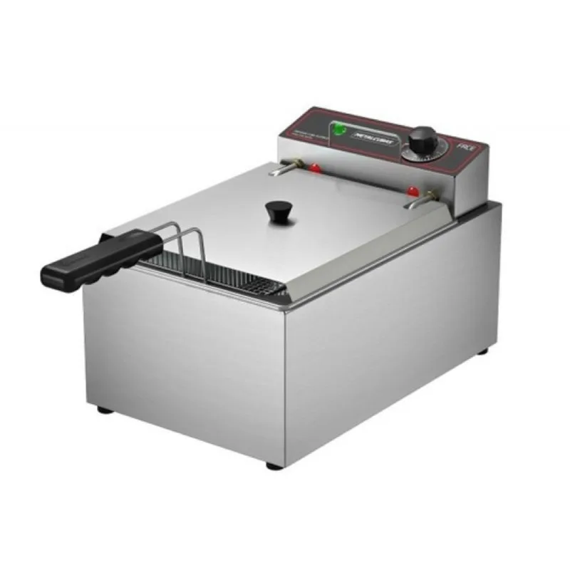 Fritadeira 1 Cuba Elétrico 5 Litros Frce5 Metalcubas 127v - Metalcubas - Comércio E Indústria