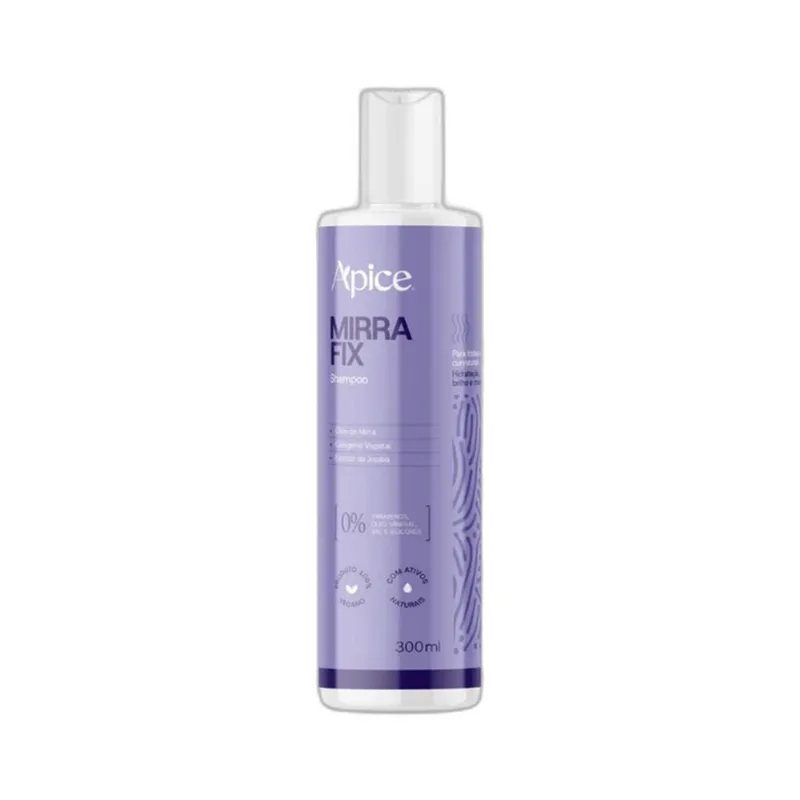 Shampoo Apice Mirra Fix 300ml Sh Apice 300ml Mirra Fix Hidratante