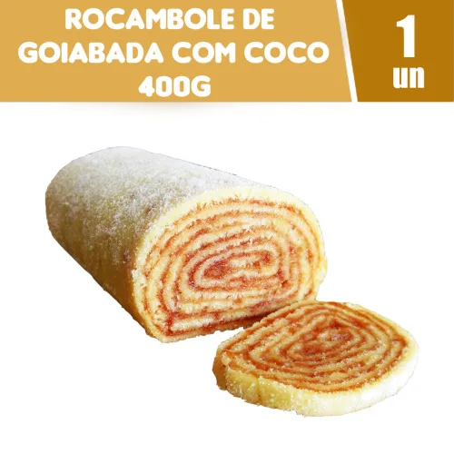Rocambole Public 400g Goiabada C/ Coco - PUBLIC - Mercearia