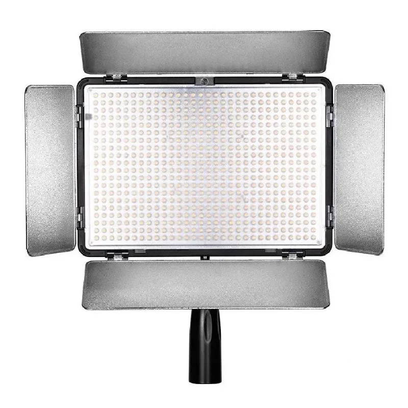 Iluminador LED 600 greika HS-600MBPRO + bateria + fonte kit