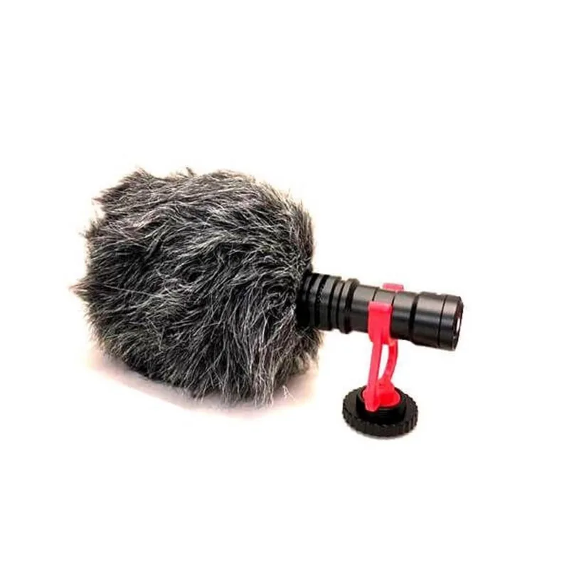 Microfone Direcional Greika Gk-vm01 Para Smatphone E Dslr