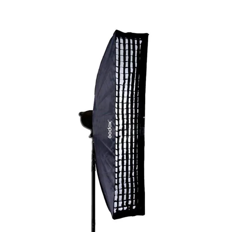 Softbox para flash de estudio fotografico montagem bowens com grid