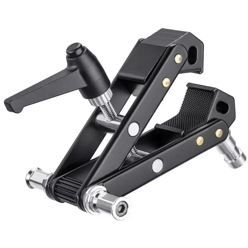 Suporte Braçadeira Lc-01 Adaptador Clamp Iluminadores E
