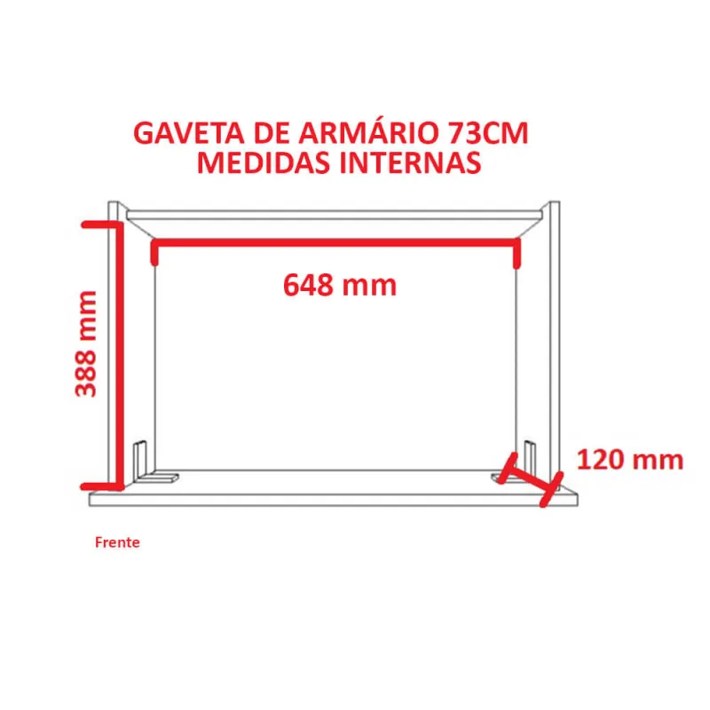 Guarda-Roupa De 2 Portas Com Mesa de Cabeceira 1224 Direito Branco - Móveis Ilan - Móveis