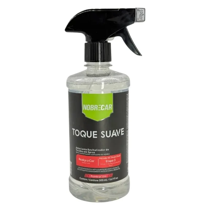 Amaciante Revitalizador De Tecidos Nobrecar Toque Suave 500ml (MP)