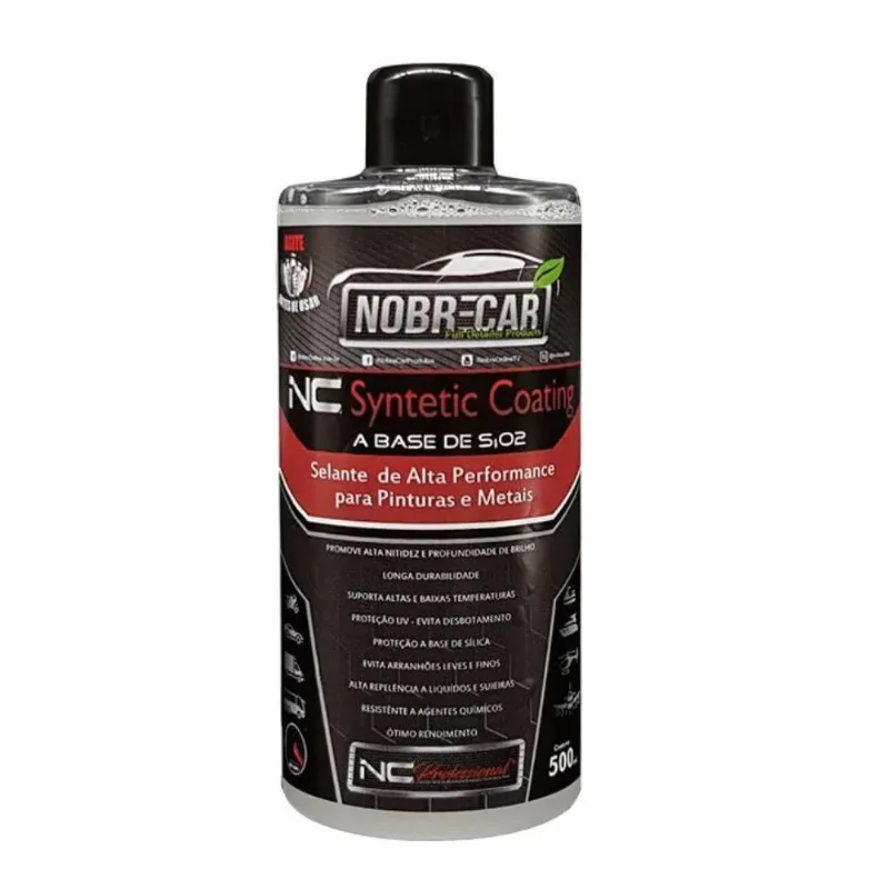 Selante Nc Synthetic Coating 500ml Nobre Car