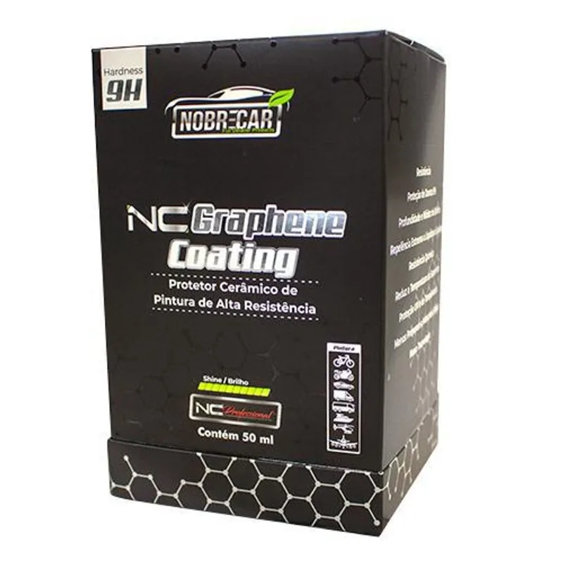 Protetor Cerâmico De Pintura Nc Graphene Coating 9 H 50 Ml
