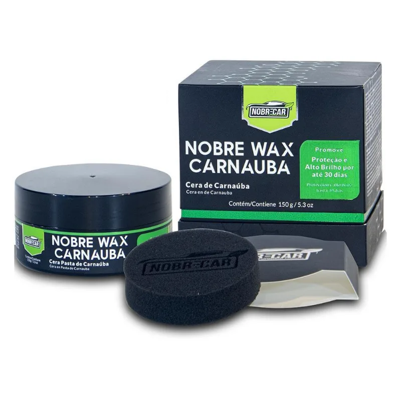 Cera Em Pasta Nobre Wax Carnaúba 150g Nobrecar