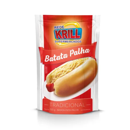 Batata Palha Krill Tradicional 120g - Mercearia