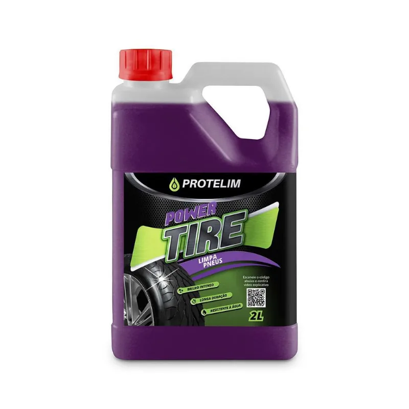 Limpa Pneus Power Tire 2,2 Litros - Protelim