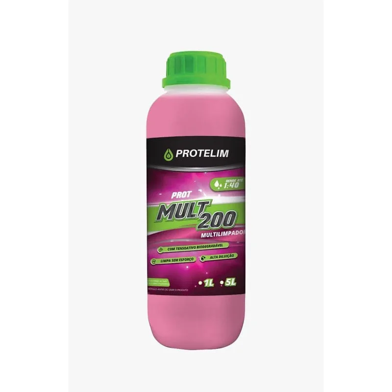 Desengraxante Prot Mult 200 Limpador Multiuso 1L Protelim