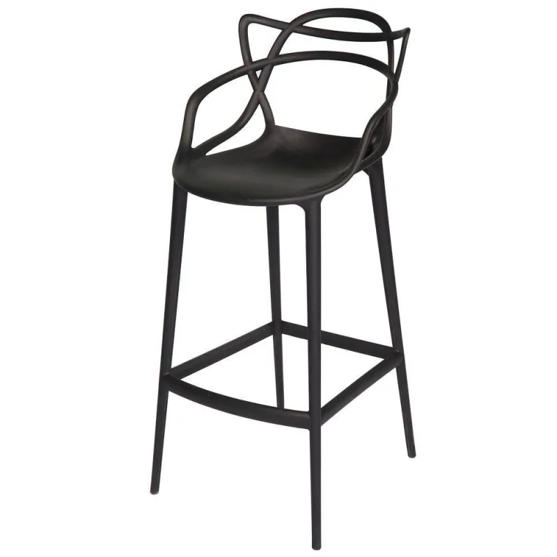 Cadeira Alta Para Balcão Allegra Plastico Resistente - Decoreshop - Agro