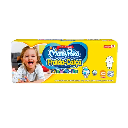 MPOKO FRALDA CALCA DN JB XXG22X4PC - Mamypoko - Mamães E Bebês